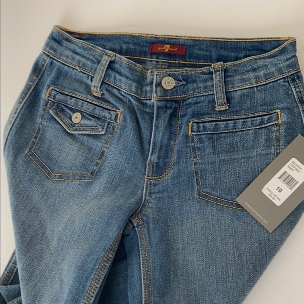 7 For All Mankind Girls Georgia Jeans size 10